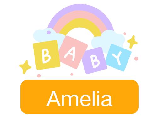 Amelia: Baby Girl Name Meaning and Origin