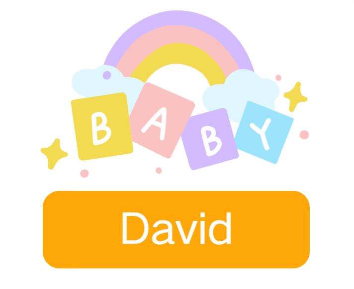 David: Baby Boy Name Meaning and Origin