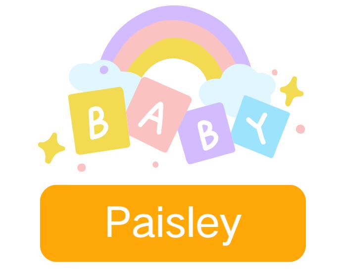 Paisley: Baby Girl Name Meaning and Origin