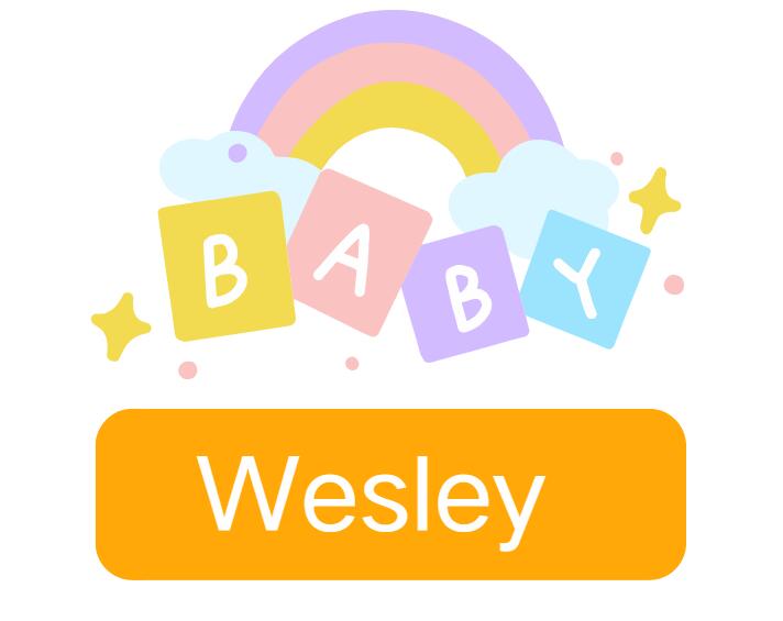 Wesley: Baby Boy Name Meaning and Origin