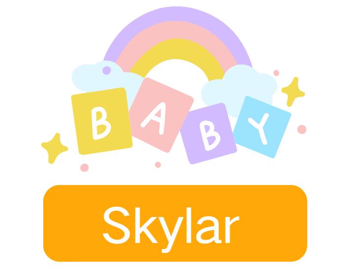 Skylar: Baby Girl Name Meaning and Origin