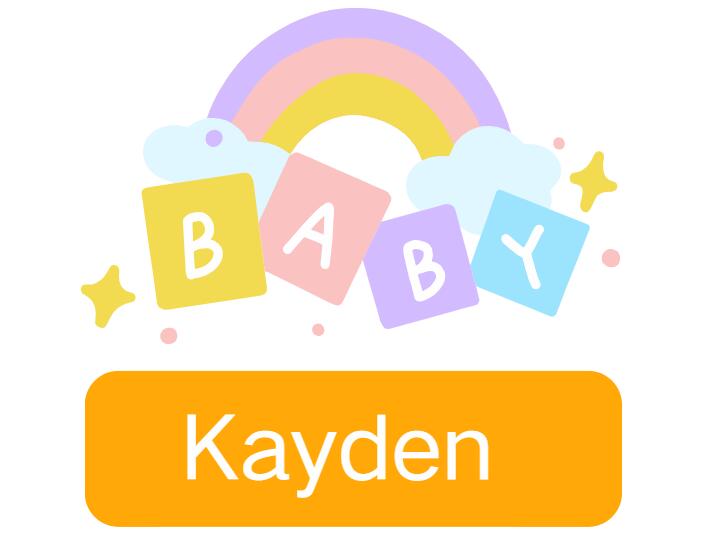 Kayden: Baby Boy Name Meaning and Origin