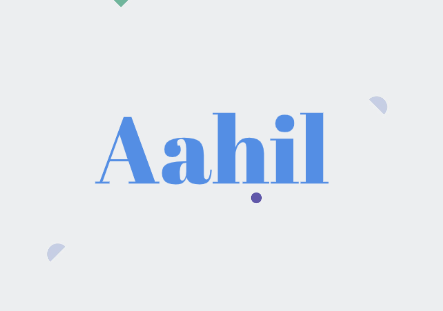 Aahil Name Meaning in Urdu