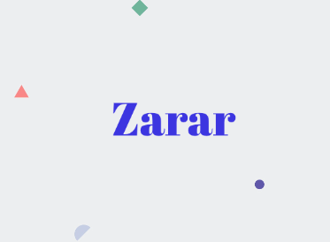 Zarar Name Meaning in Urdu