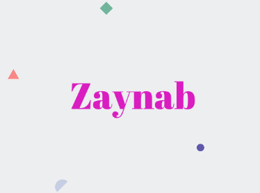 Zaynab - Baby Name Meaning