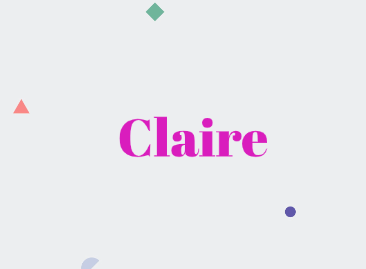 Claire Name Meaning in Hebrew