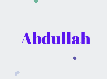 Abdullah Name Meaning in Urdu