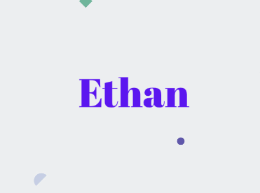 Ethan Name Meaning