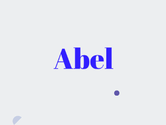 Abel Name Meaning in the Bible