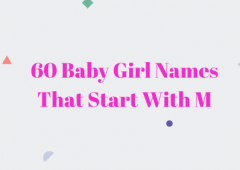 60 Baby Girl Names That Start With M