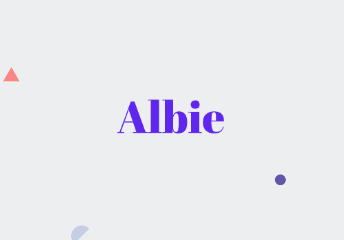 Albie: Name Meaning, Origin, Popularity